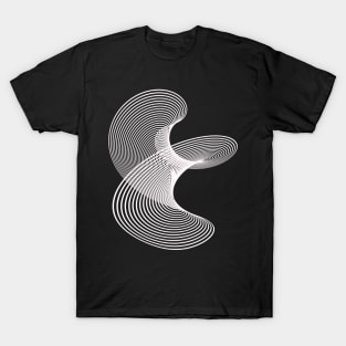 White Lines Swirl T-Shirt